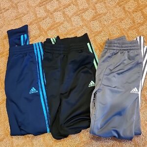 Adidas Kids Track Pants Set - Blue, Black, Gray
